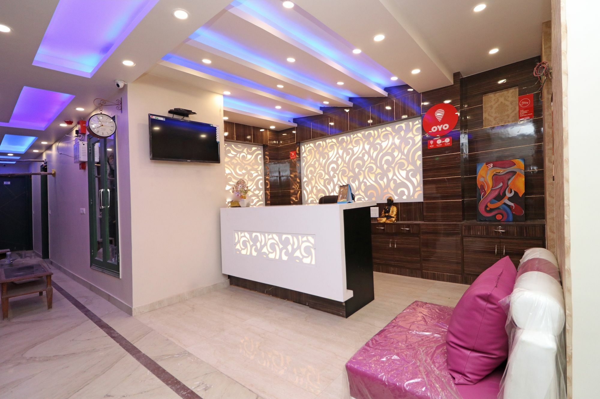 Oyo 11593 Hotel Aman Guest House New Delhi Exteriör bild